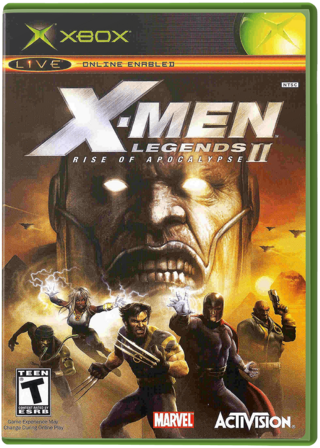 Xmen Legends 2 - Rise of Apocalypse, Xbox