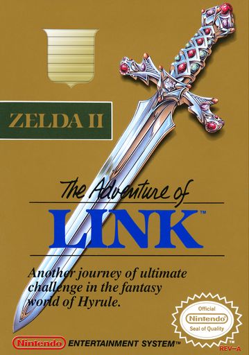 Zelda II - The Adventure of Link, NES (Cart Only)