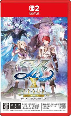 Ys X - Proud Nordics, Switch 2 (JP, Game Key)