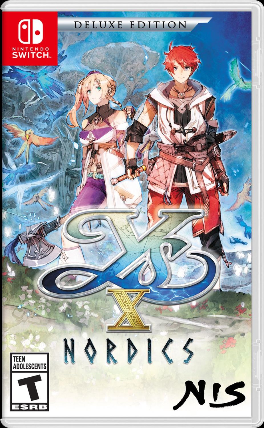 Ys X - Nordics, Switch (Cart Only)