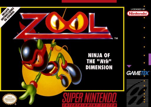 Zool - Ninja of the Nth Dimension, SNES (Cart Only)