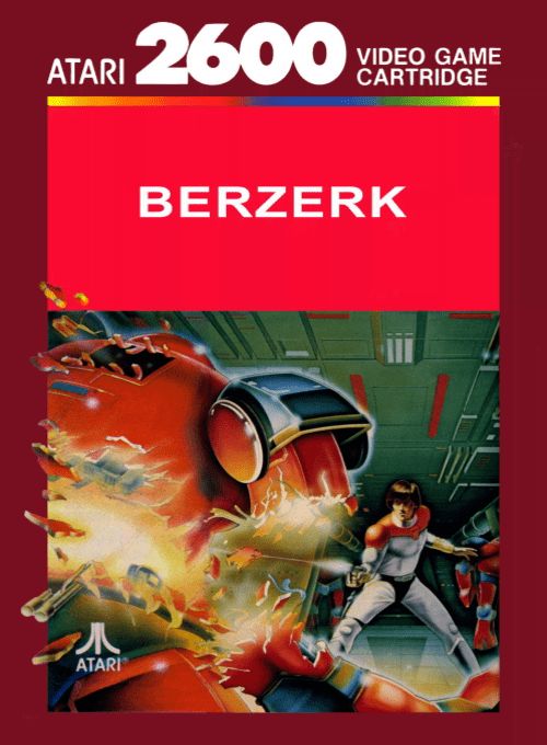 Berzerk, Atari 2600 (Cart only)