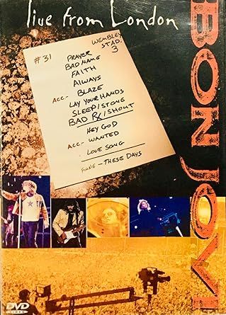 Bon Jovi - Live From London, DVD