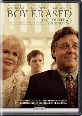 Boy Erased, DVD