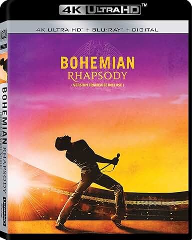 Bohemian Rhapsody, 4K UHD, Blu-ray