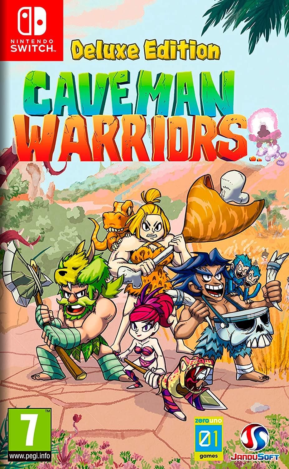 Caveman Warriors - Deluxe Edition, PAL, Switch