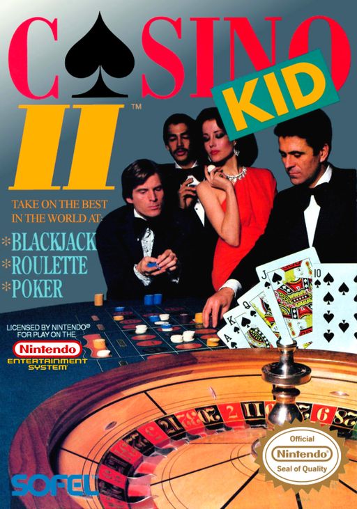 Casino Kid II, NES (Cart and Manual Only)