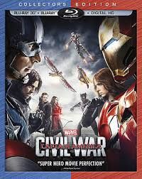 Captain America: Civil War, Blu-ray