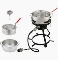 Gas One Propane Deep Fryer with 10Qt Deep Fryer Pot