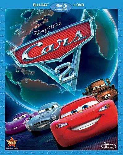 Cars 2, Blu-ray