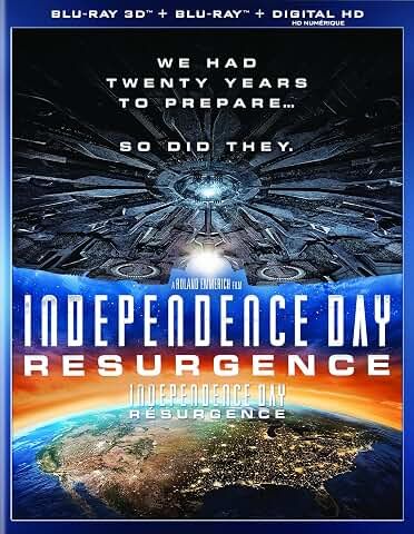 Independence Day Resurgence, 3D, Blu-ray