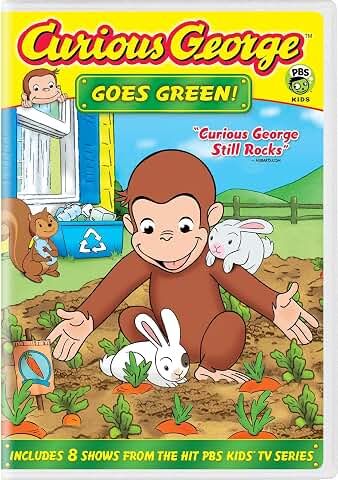 Curious George Goes Green!, DVD