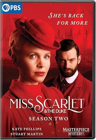 Miss Scarlet and the Duke - Season 2, DVD