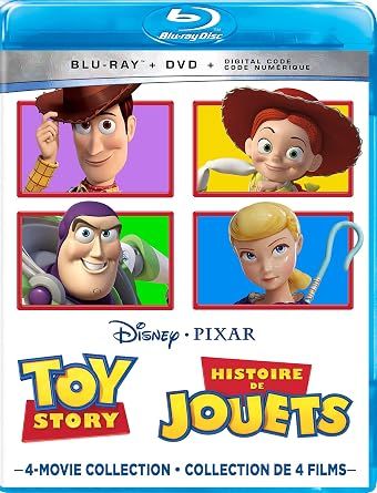 Toy Story / Toy Story 2 / Toy Story 3 / Toy Story 4, Blu-ray