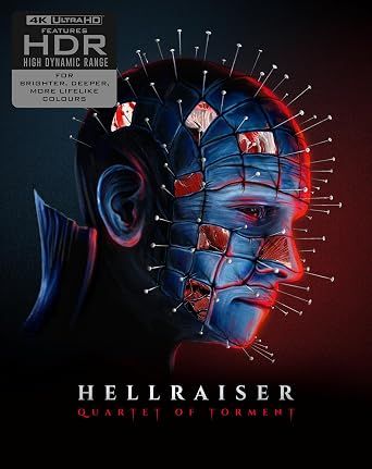 Hellraiser - Quartet Of Torment Pinhead Slipcase Limited Edition, 4K UHD, Blu-ray
