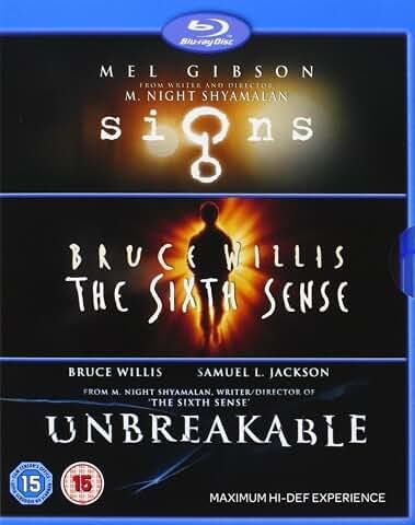 Signs / The Sixth Sense / Unbreakable, Blu-ray