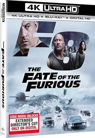 The Fate of the Furious, 4K UHD, Blu-ray