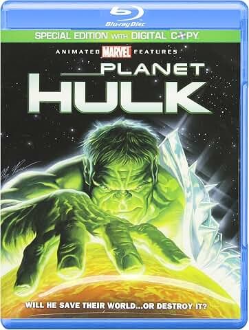 Planet Hulk, Blu-ray