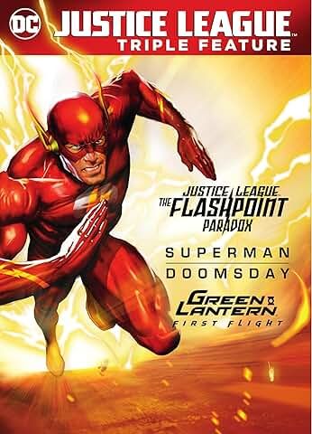 Justice League: The Flashpoint Paradox / Superman Doomsday / Green Lantern: First Flight, DVD