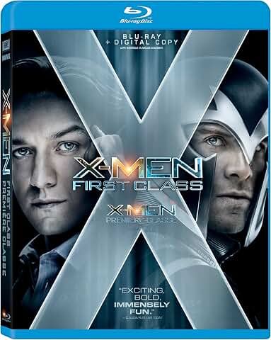 X-Men - First Class, Blu-ray