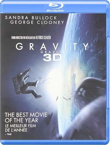 Gravity - 3D, Blu-ray