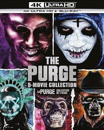 The Purge - 5 Movie Collection, 4K UHD, Blu-ray
