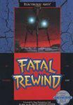Fatal Rewind Killing Game Show, Sega Genesis (Cart Only)
