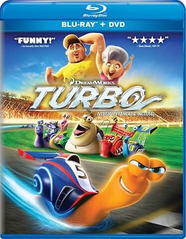 Turbo, Blu-ray