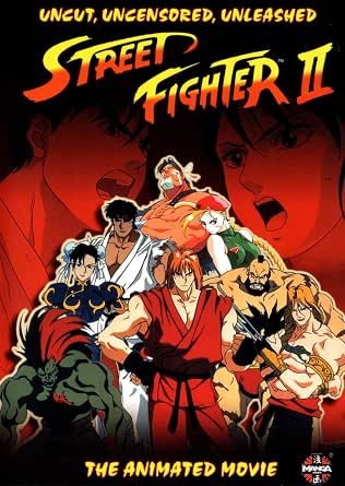 Street Fighter 2 - Animated Movie, DVD