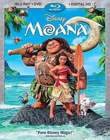 Moana, Blu-ray