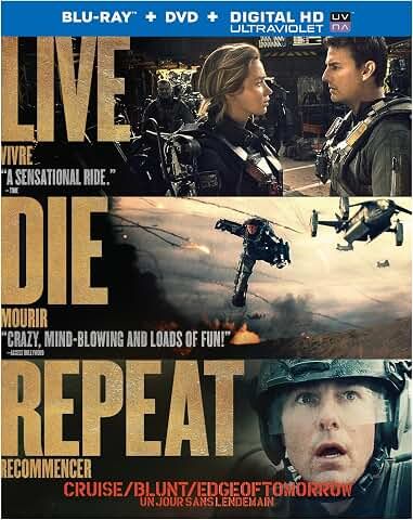 Edge of Tomorrow: Live Die Repeat, Blu-ray