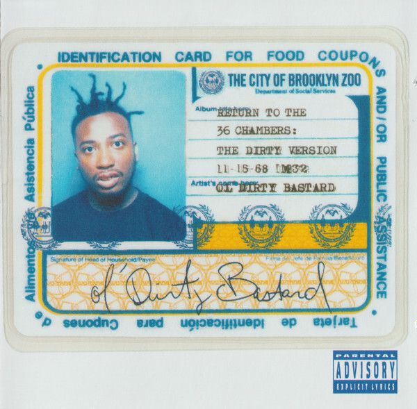 Ol' Dirty Bastard - Return To The 36 Chambers: The Dirty Version, CD