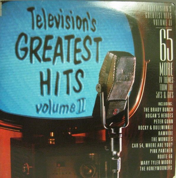 Various Artists – Television's Greatest Hits Volume Ⅱ (65 More TV Themes From The 50's &amp; 60's), CD