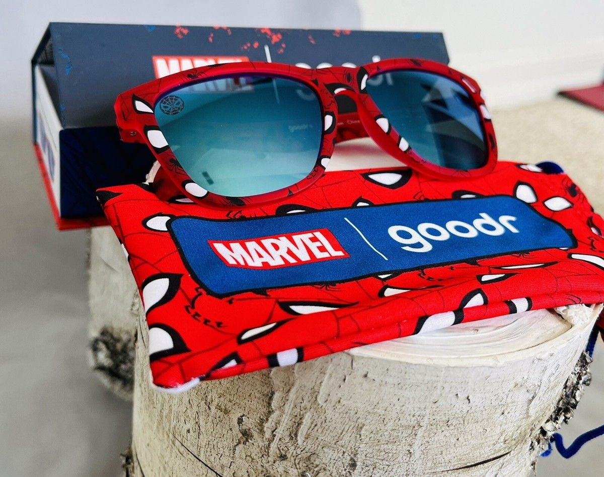 Goodr Spiderman Glasses W/Bag (934)
