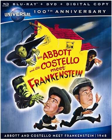 Abbott and Costello Meet Frankenstein, Blu-ray