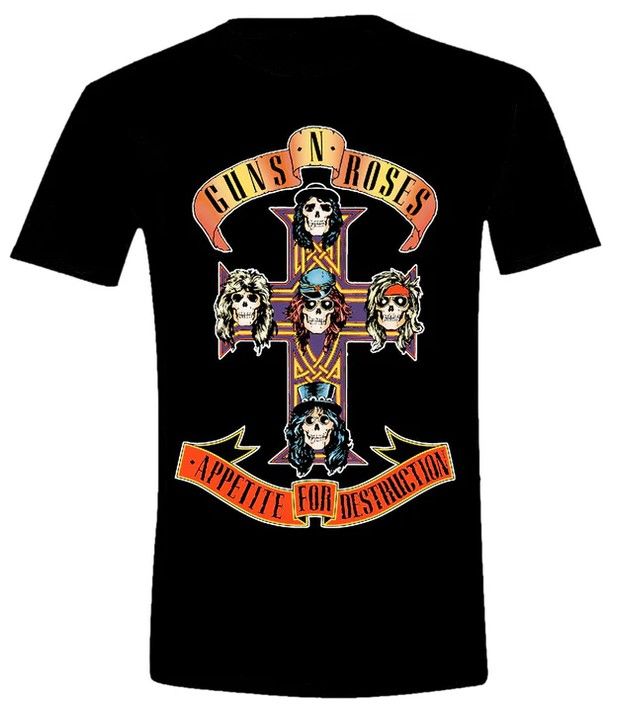 Gun N Roses - Appetite For Destruction, XL T-Shirt