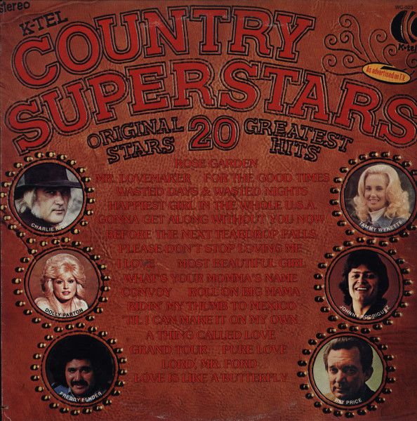 Various – Country Superstars - 20 Greatest Hits (F), Vinyl