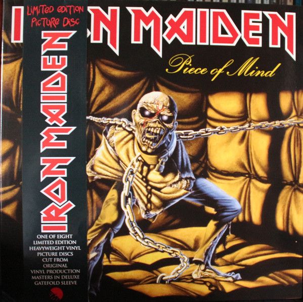 Iron Maiden – Piece Of Mind (Picture Disc) (NM), Vinyl