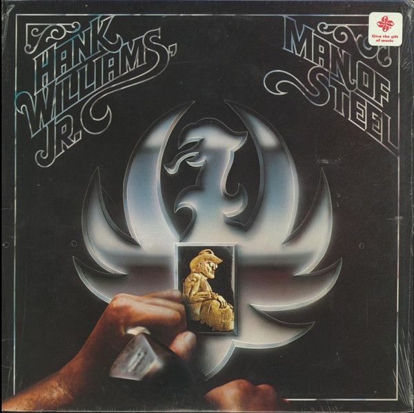 Hank Williams Jr. – Man Of Steel (F), Vinyl