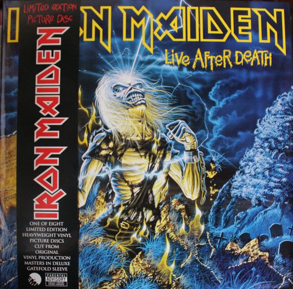 Iron Maiden – Live After Death (Picture Disc) (NM), Vinyl