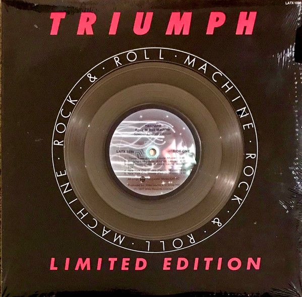 Triumph – Rock &amp; Roll Machine (Silver Vinyl) (G), Vinyl