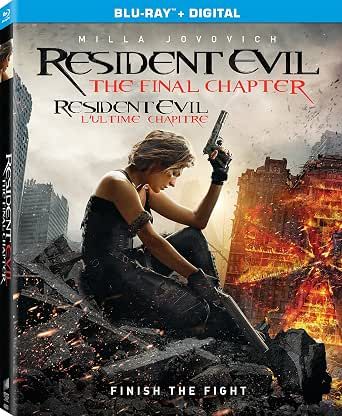 Resident Evil - The Final Chapter, Blu-ray