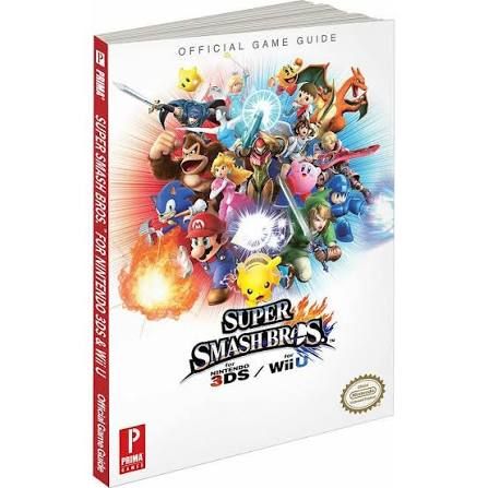 Super Smash Bros Official Game Guide For Nintendo 3DS/Wii U Hardcover Book