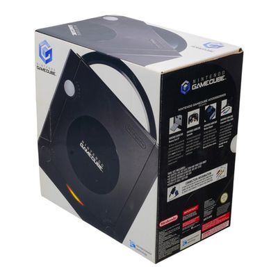 Black GameCube Console (CIB)