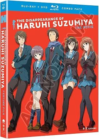 The Disappearance of Haruhi Suzumiya: The Movie, Blu-ray