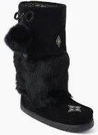 Manitobah Waterproof Snowy Owl Mukluks Womens Size 7 (045)