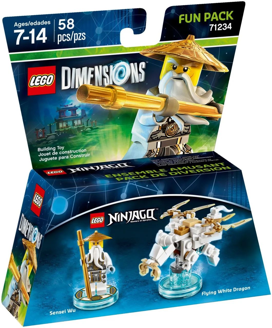 LEGO Dimensions - Ninjago Sensei Fun Pack 71234