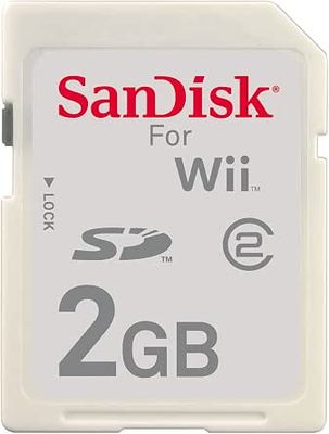 Sandisk SD Memory Card 2GB, Wii