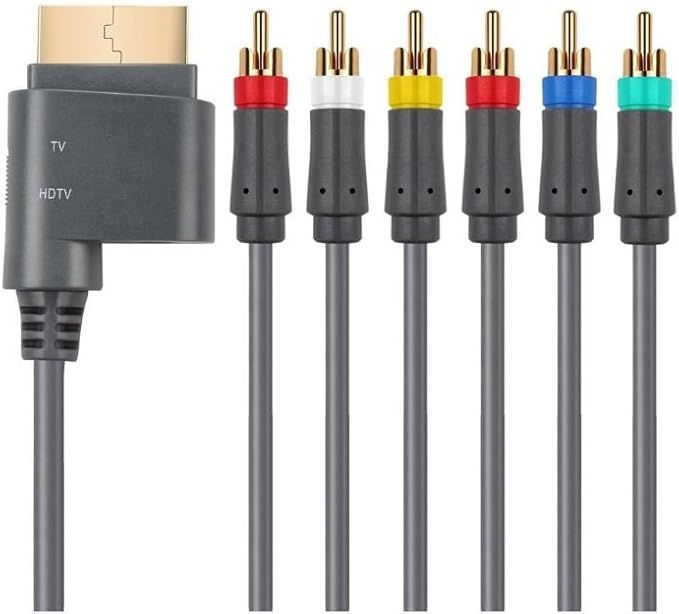 Official Xbox 360 Component HD AV Cable (NEW/OEM)