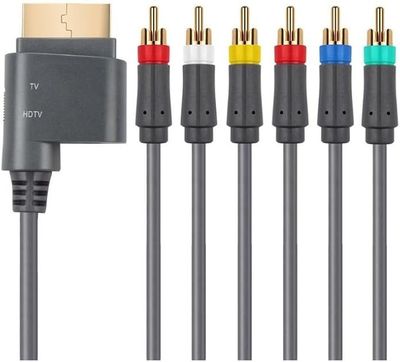 Official Xbox 360 Component HD AV Cable (NEW/OEM)